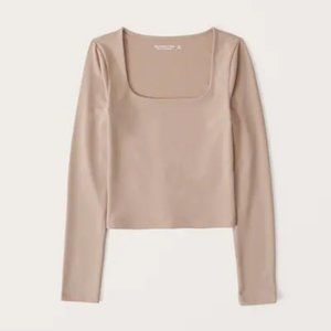 Abercrombie  Long-Sleeve Seamless Slim Top